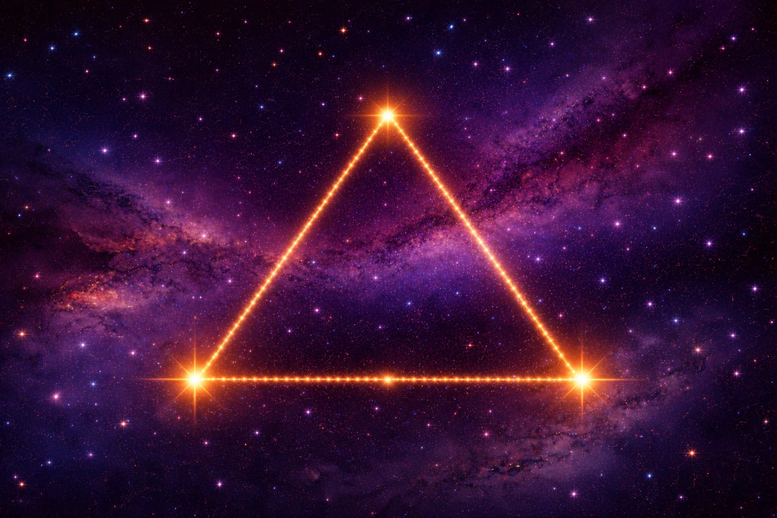 Septile (S 51.43°) - neutral astrological aspect