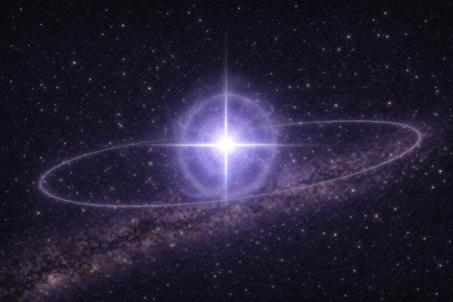 Part of Spirit (⊕) in astrology - Where your will and intention manifest — the arena where conscious choice, soul purpose, and deliberate action create your destiny.