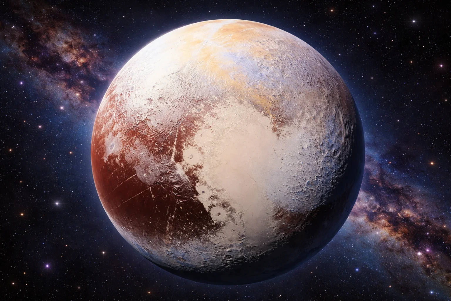 Pluto (♇) in astrology - Where you transform through crisis — your relationship with power, control, and rebirth.